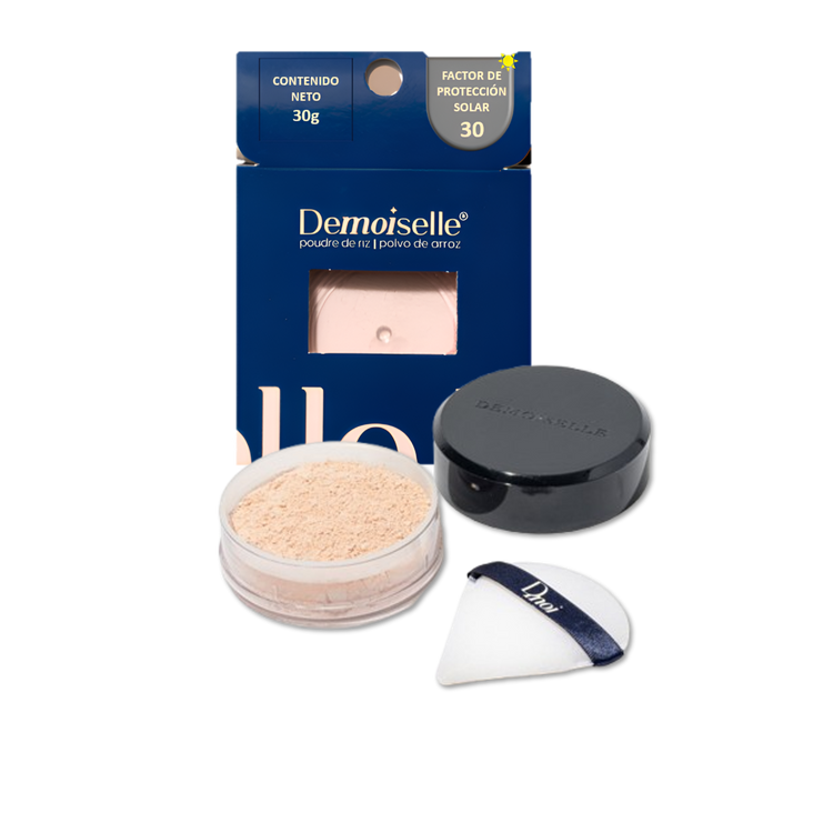 Polvo de Arroz Natural Perlescente